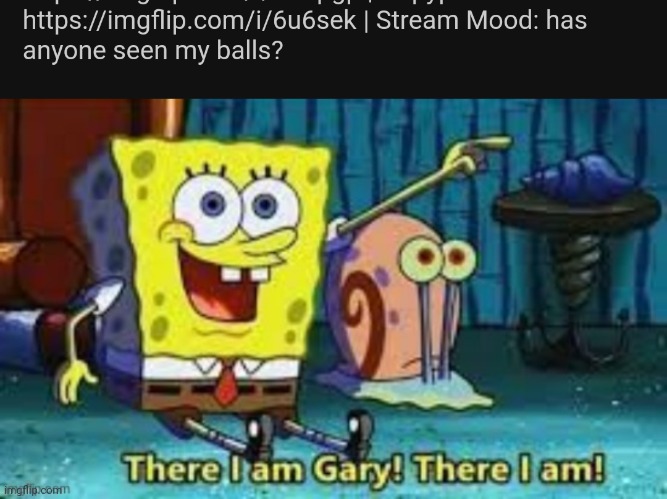image tagged in there i am gary | made w/ Imgflip meme maker