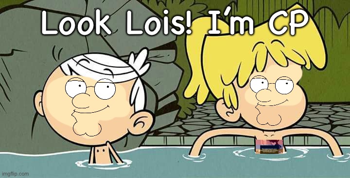 i love fapping to child porn! it makes my dick grow 12 inch! (my original dick size is under 1 inch) | Look Lois! I’m CP | image tagged in lori and lincoln at the bathtub | made w/ Imgflip meme maker