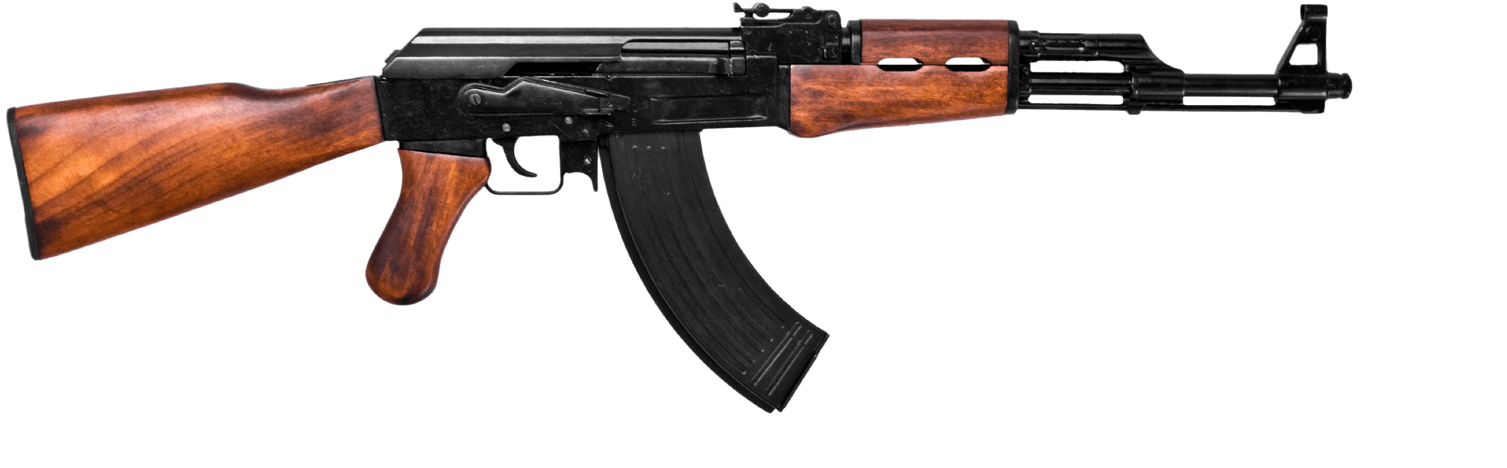 AK-47 facing right Blank Meme Template