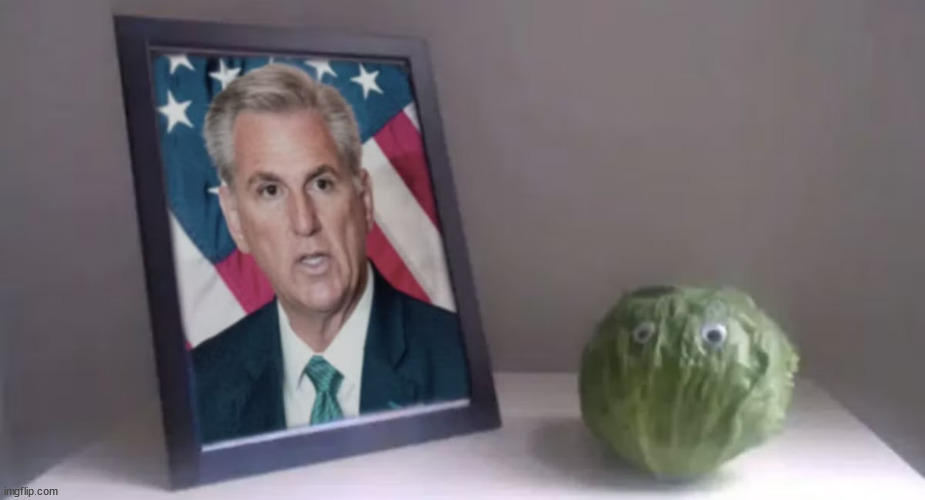 The Clock Starts Who Will Last Longer Kevin Or The Lettuce Imgflip
