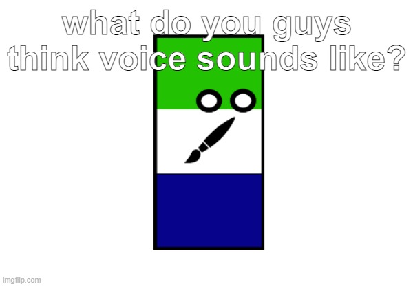 what do you guys think voice sounds like? | image tagged in memes | made w/ Imgflip meme maker