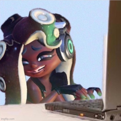 Smug Marina | image tagged in smug marina | made w/ Imgflip meme maker