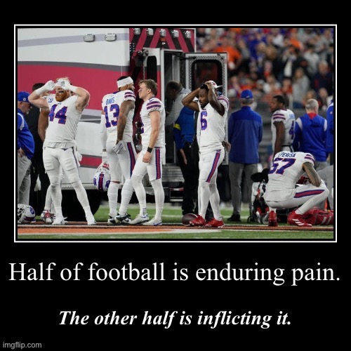 An “ordinary hit.” A stopped heart. Against all odds, a recovery. And the show goes on, because the circus demands it. | image tagged in damar hamlin,football,nfl,nfl football,football meme,america | made w/ Imgflip meme maker