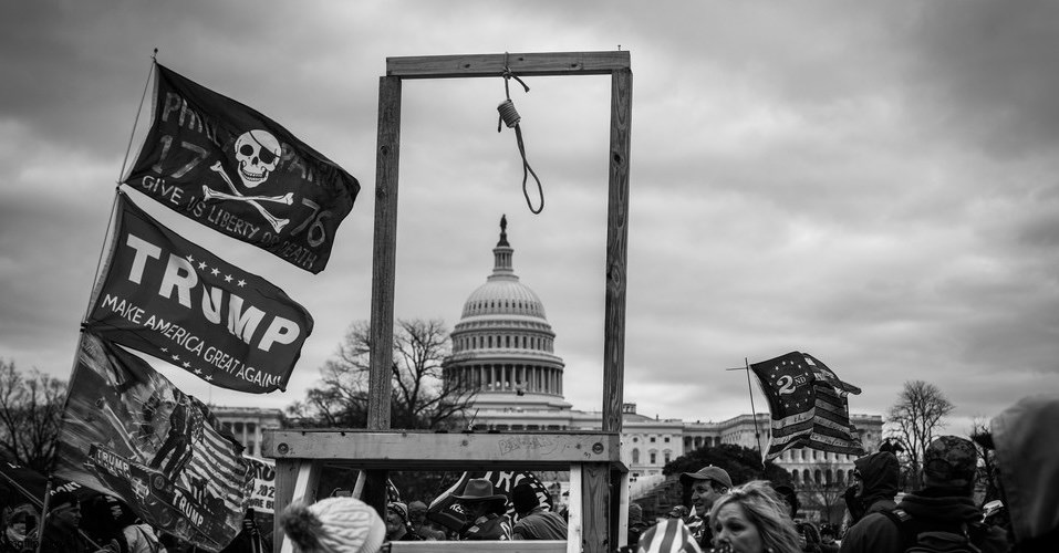 Capitol Hill riot gallows | image tagged in capitol hill riot gallows | made w/ Imgflip meme maker