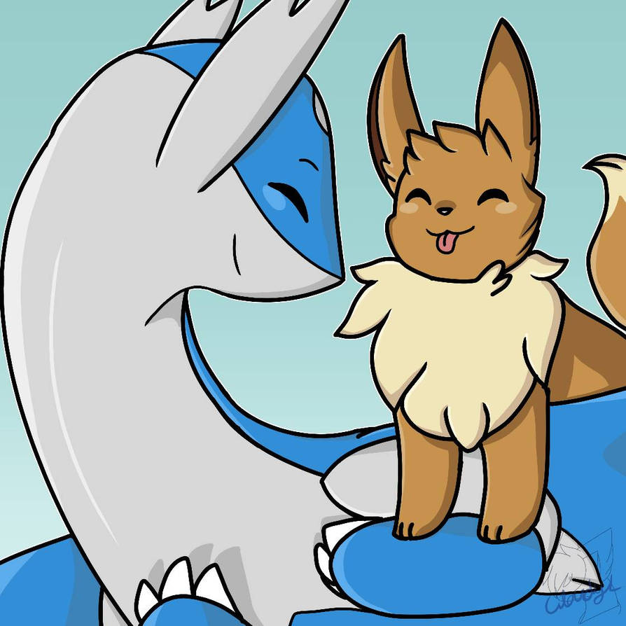 High Quality LatiosW/Eevee Blank Meme Template