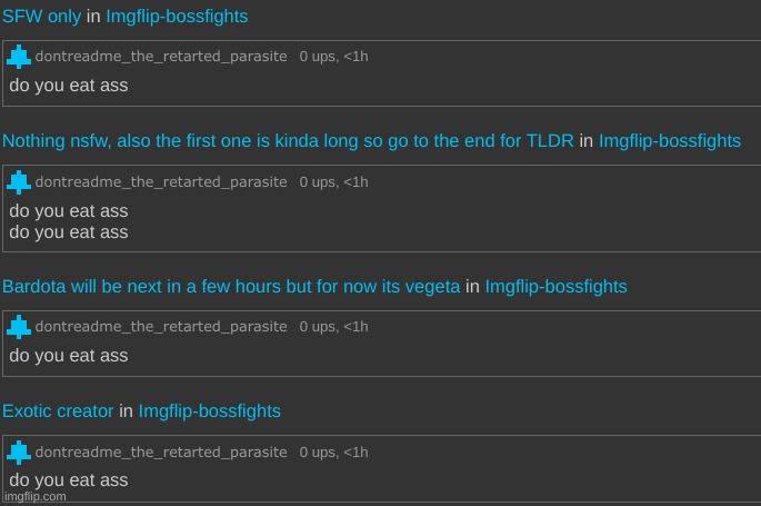 (they were all "ask these guys anything" sorta posts) | made w/ Imgflip meme maker