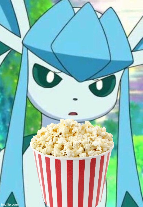Anyone else like this when MSMG drama | image tagged in glaceon confused | made w/ Imgflip meme maker
