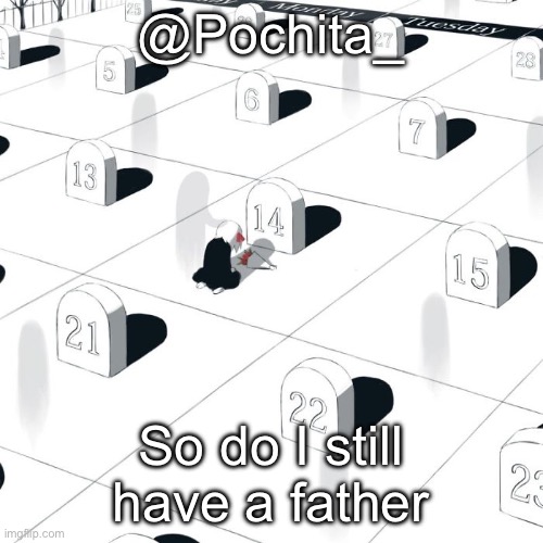 Avogado6 | @Pochita_; So do I still have a father | image tagged in avogado6 | made w/ Imgflip meme maker