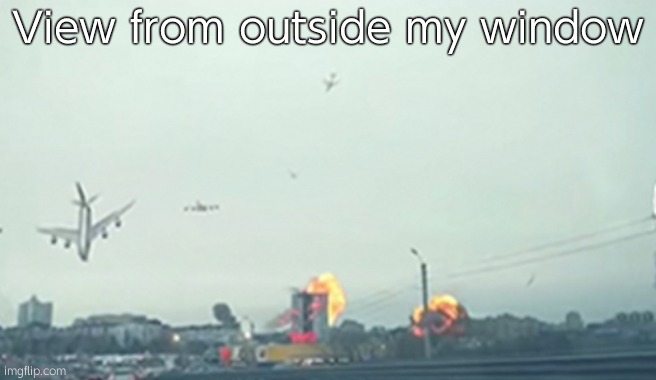 Only in ohio | View from outside my window | image tagged in only in ohio | made w/ Imgflip meme maker