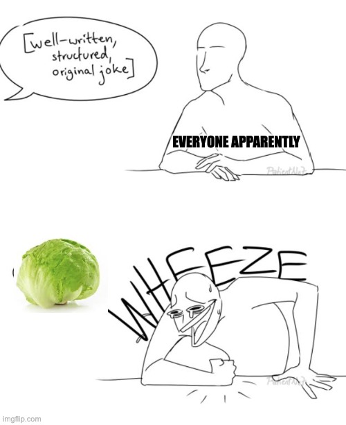 Everyone apparently | EVERYONE APPARENTLY | image tagged in wheeze | made w/ Imgflip meme maker