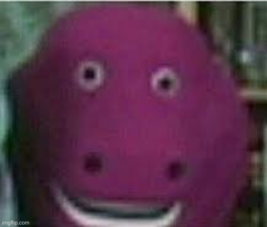 disturbed barney | image tagged in disturbed barney | made w/ Imgflip meme maker