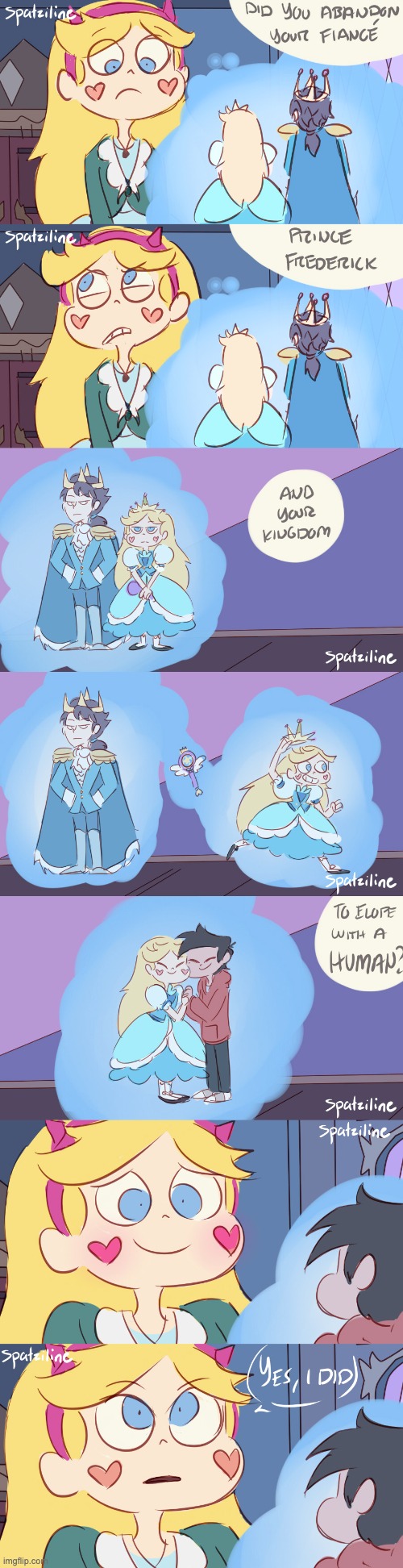 Spatziline - Did you abandon... | image tagged in comic,svtfoe,comics/cartoons,star vs the forces of evil,comics,memes | made w/ Imgflip meme maker