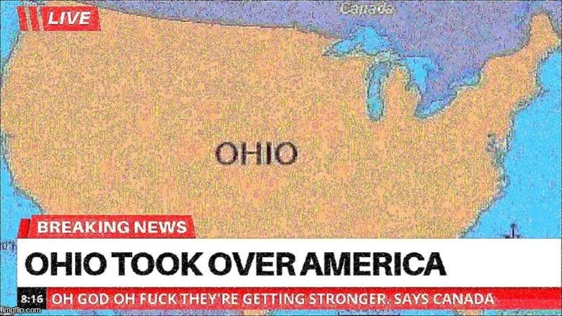 "Uhm, ackshually, ohio memes are cringe?" | made w/ Imgflip meme maker