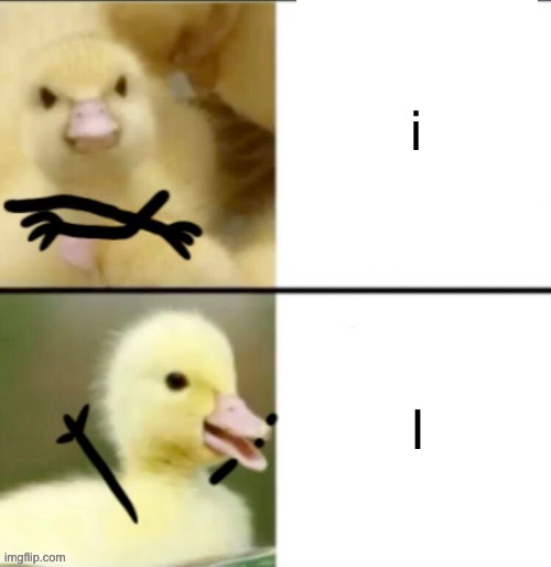 When you’re trying to use a first person pronoun | i; I | image tagged in drake duck,i,me | made w/ Imgflip meme maker