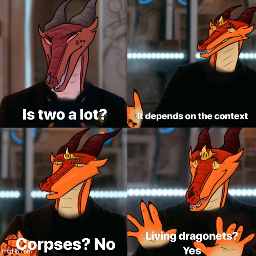 By NCS_artist on Twitter | image tagged in wings of fire,memes | made w/ Imgflip meme maker