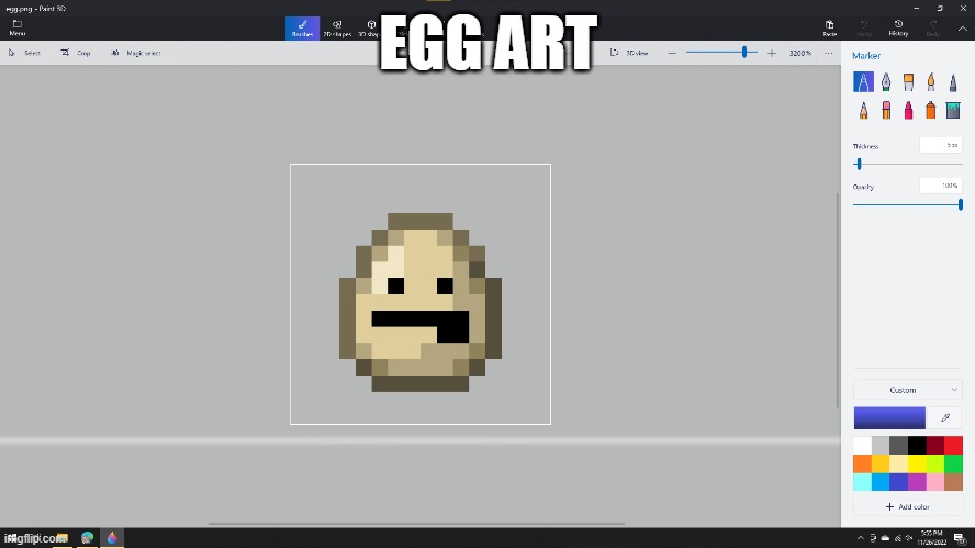 ... | EGG ART | image tagged in pie charts | made w/ Imgflip meme maker