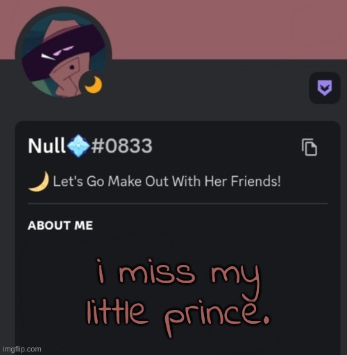 i miss my little prince. | made w/ Imgflip meme maker
