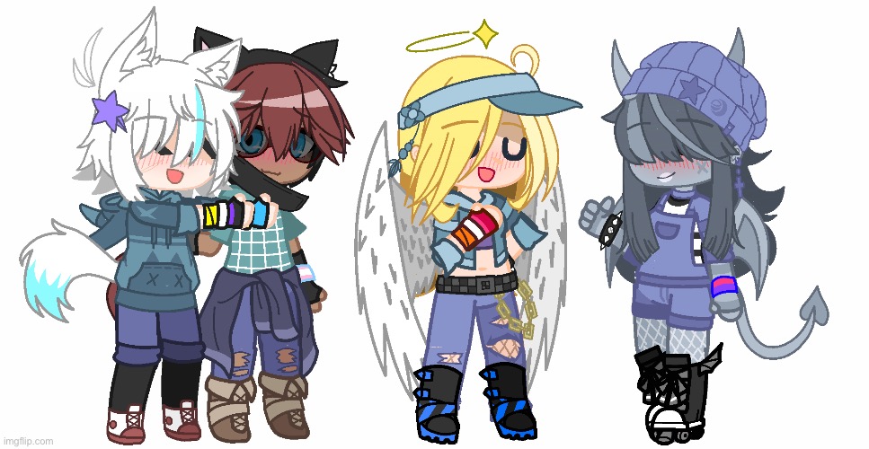 I'm making a gacha story I need characters gimme ideas or characters here's  some characters op ocs allowed - Imgflip