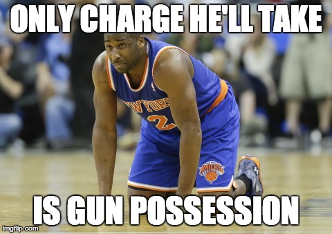 ONLY CHARGE HE'LL TAKE IS GUN POSSESSION | made w/ Imgflip meme maker