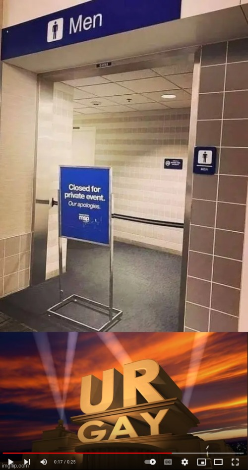 no offense | image tagged in gay,men,bathroom,you had one job,20th century fox | made w/ Imgflip meme maker