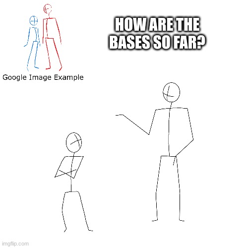 HOW ARE THE BASES SO FAR? | made w/ Imgflip meme maker