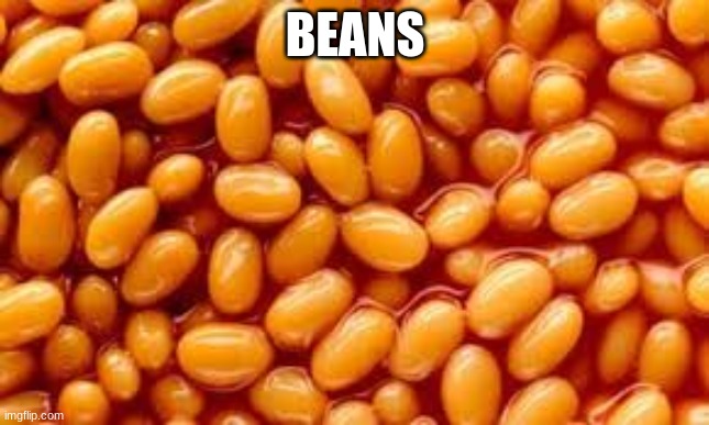 Beans | BEANS | image tagged in beans,memes | made w/ Imgflip meme maker
