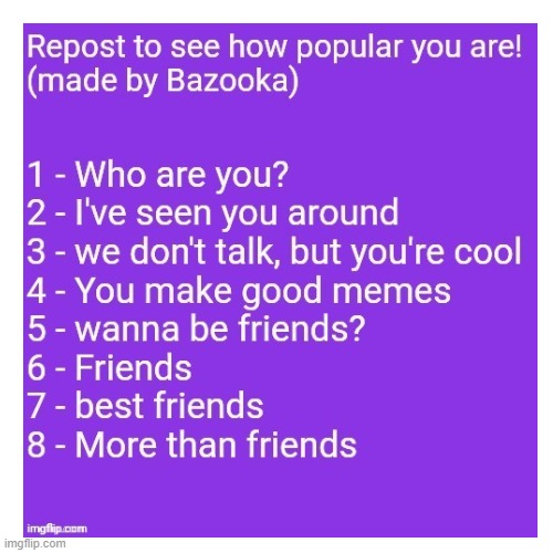 repost this | made w/ Imgflip meme maker