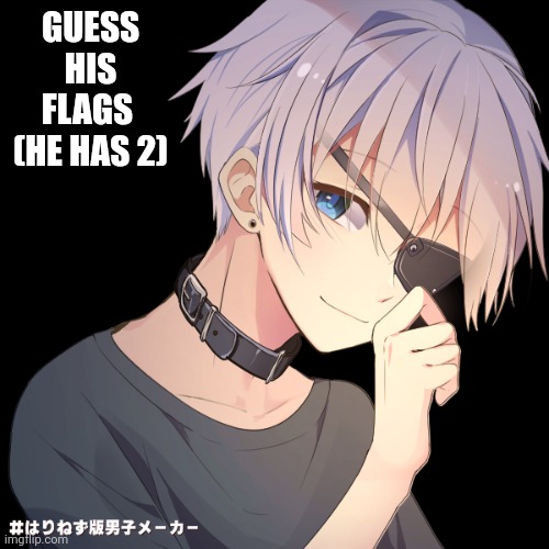 (Hint: same as mine) | GUESS HIS FLAGS 
(HE HAS 2) | made w/ Imgflip meme maker