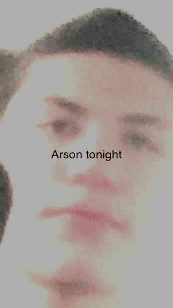 High Quality The arson guy Blank Meme Template