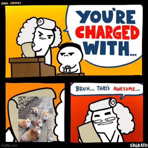 Technically illegal, not me. | image tagged in your charged with | made w/ Imgflip meme maker