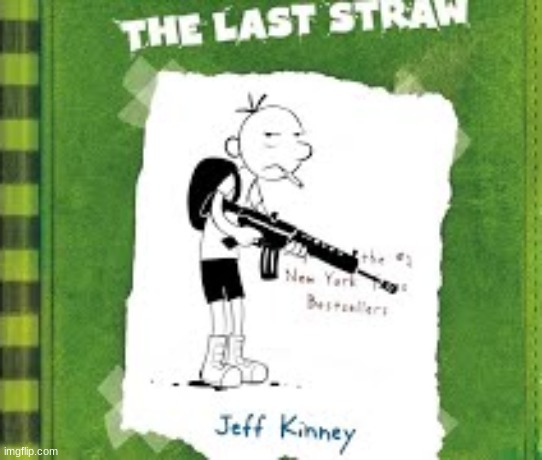 The last straw | image tagged in diary of a wimpy kid | made w/ Imgflip meme maker