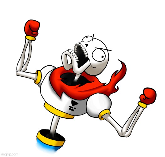 Super Angry Papyrus | image tagged in super angry papyrus | made w/ Imgflip meme maker