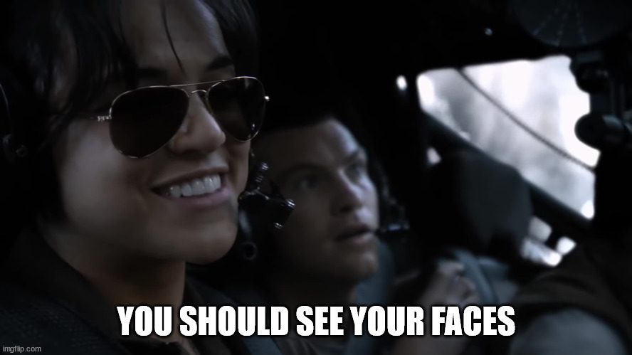 you should see your faces - Trudy Chacon Avatar 2009 | YOU SHOULD SEE YOUR FACES | image tagged in avatar,avatar 2009,trudy,trudy chacon,michelle rodriguez | made w/ Imgflip meme maker