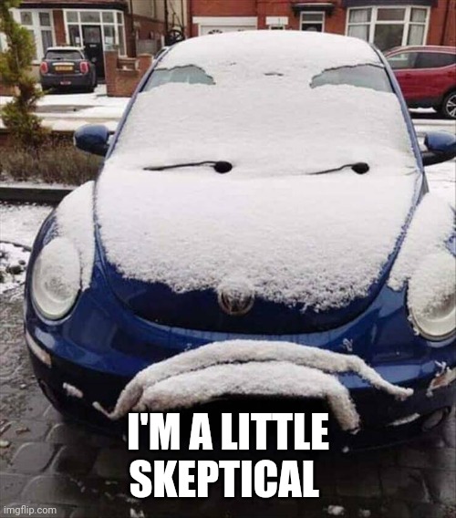 I'M A LITTLE SKEPTICAL | made w/ Imgflip meme maker