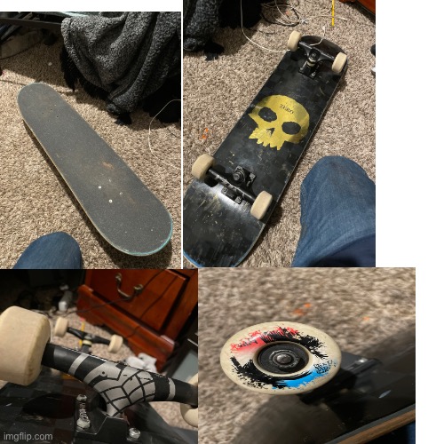 My skateboard | image tagged in blank transparent square,skateboard | made w/ Imgflip meme maker