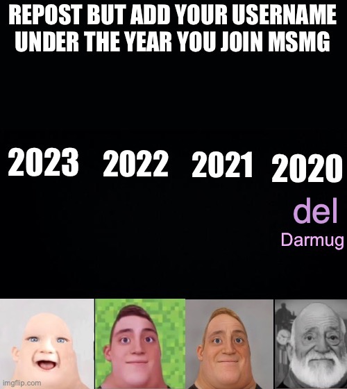 WHY IS IT GETTING YOUNGER I DONT LIKE IT | del | made w/ Imgflip meme maker