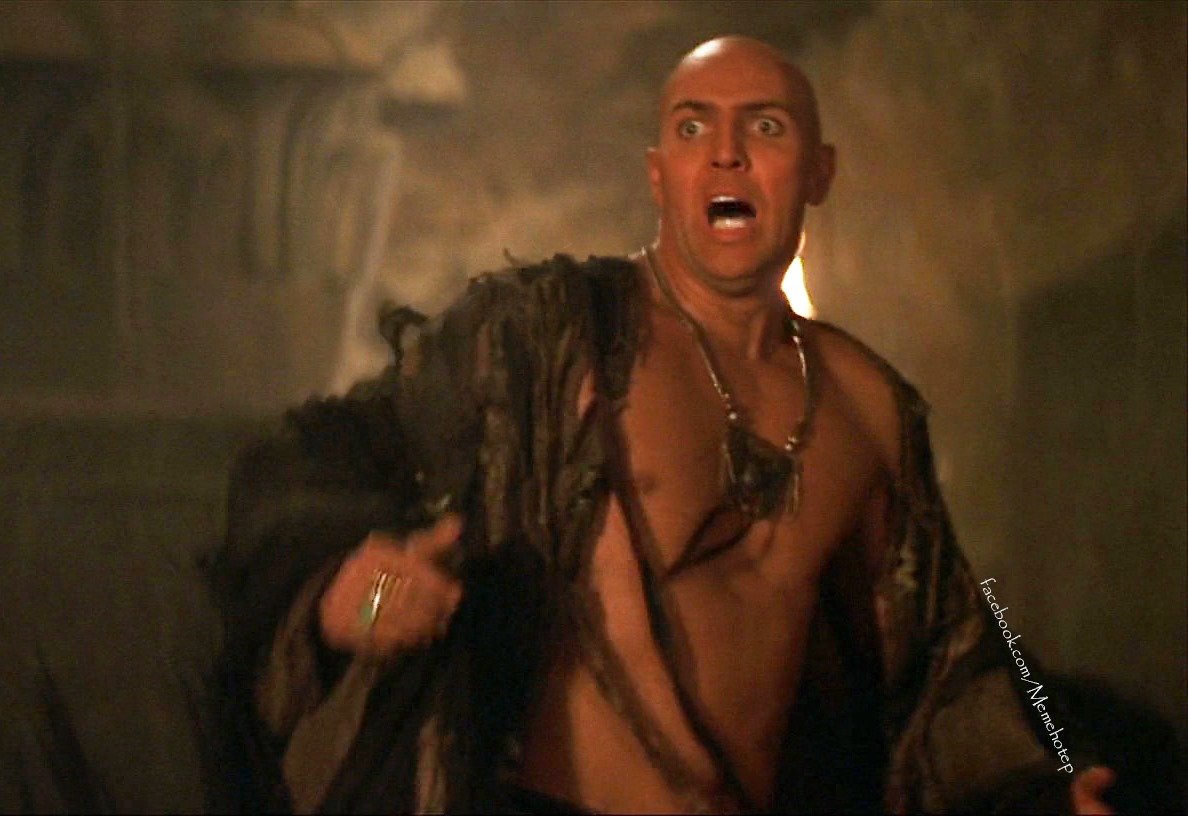 High Quality Imhotep shock Blank Meme Template