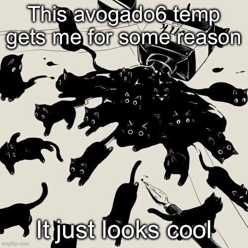 Avogado6 | This avogado6 temp gets me for some reason; It just looks cool | image tagged in avogado6 | made w/ Imgflip meme maker