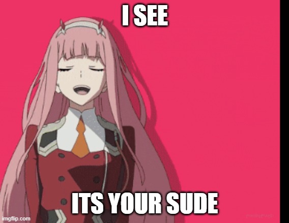 me for no reason | I SEE; ITS YOUR SUDE | image tagged in pie charts,funny memes,anti anime | made w/ Imgflip meme maker