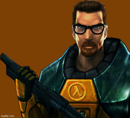 Gordon Freeman transparent | image tagged in gordon freeman transparent | made w/ Imgflip meme maker