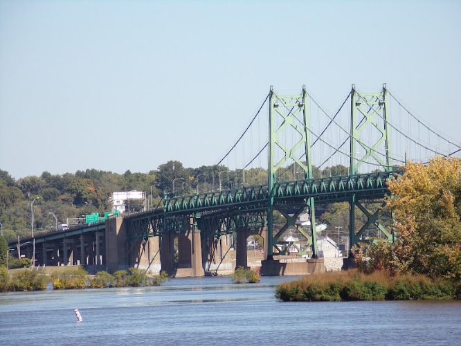 old I - 74 bridge torn down yesterday! | made w/ Imgflip meme maker