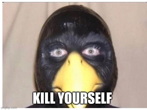 Kill yourself | KILL YOURSELF | image tagged in meme | made w/ Imgflip meme maker