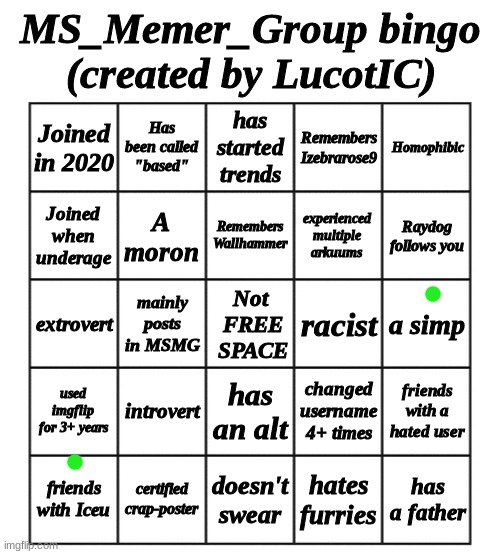 bingo but this time its a /J | image tagged in msmg bingo - by lucotic | made w/ Imgflip meme maker