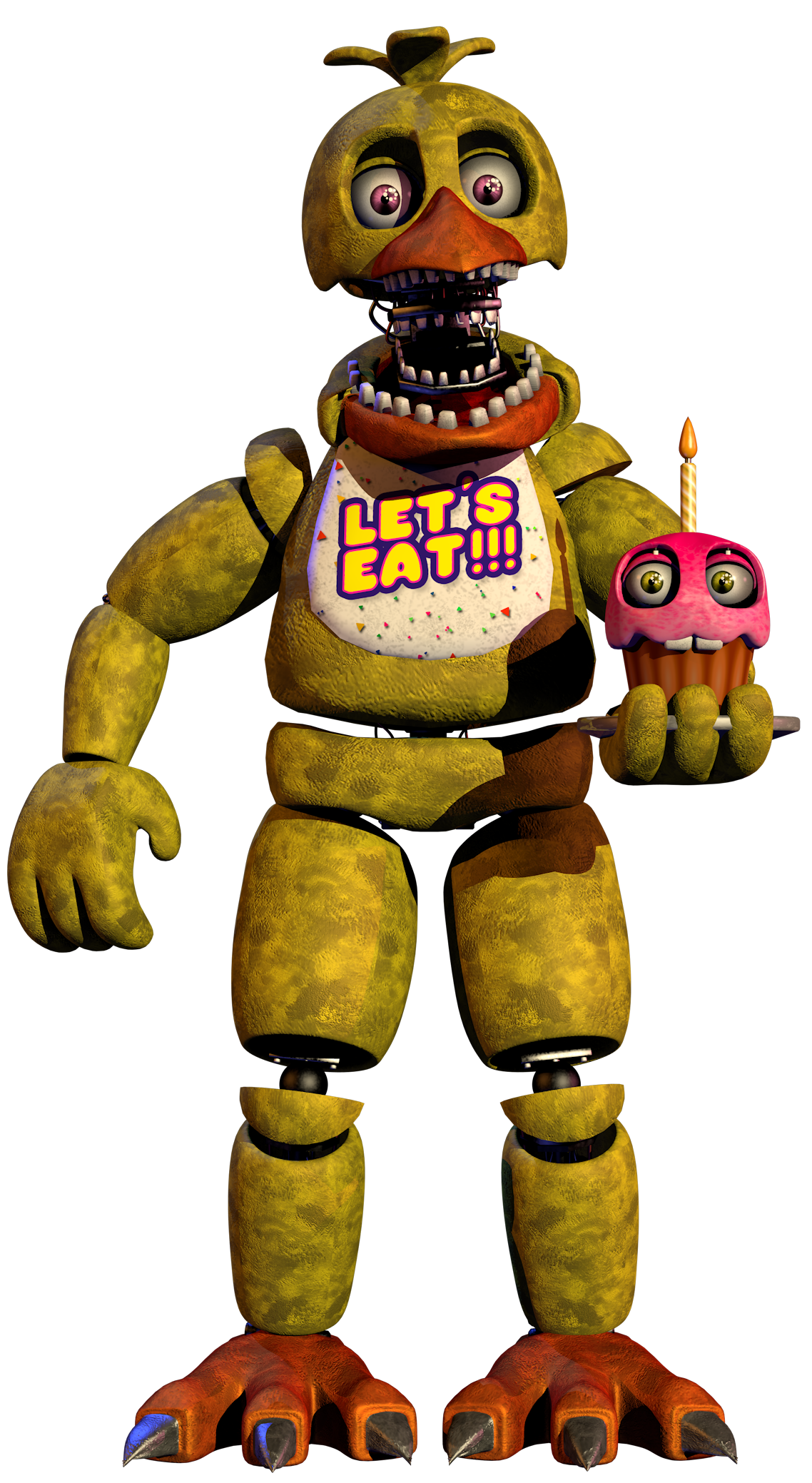 unwithered chica Blank Template - Imgflip