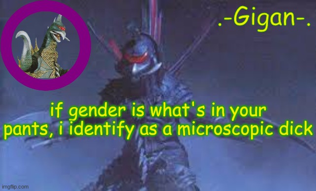 jln. | if gender is what's in your pants, i identify as a microscopic dick | made w/ Imgflip meme maker