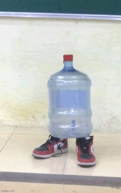 you will never ballin | image tagged in water dispenser jug drip | made w/ Imgflip meme maker