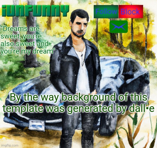 iunfunny.co | By the way background of this template was generated by dall•e | image tagged in iunfunny co | made w/ Imgflip meme maker