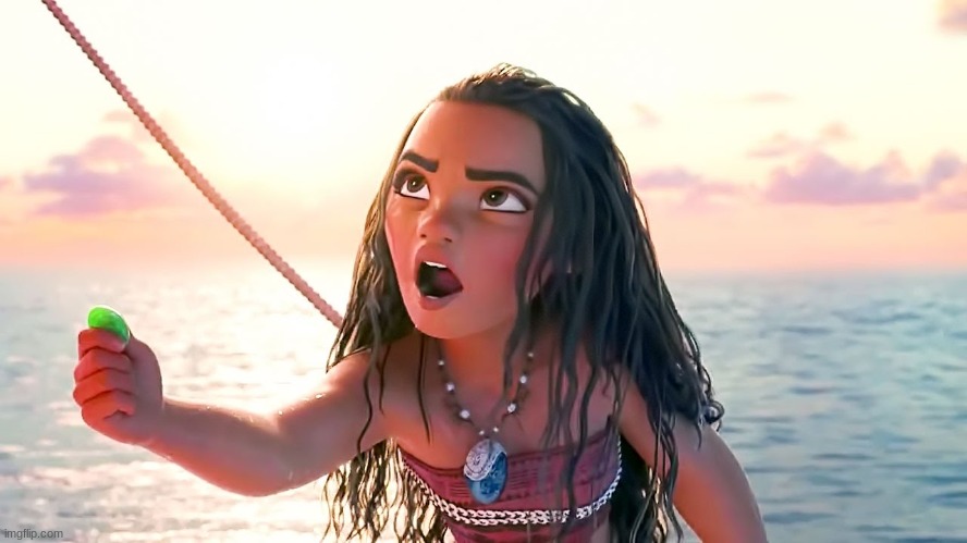 Angry Moana | image tagged in angry moana | made w/ Imgflip meme maker
