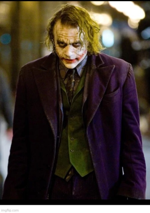 Heath LedgerJoker | image tagged in heath ledgerjoker | made w/ Imgflip meme maker