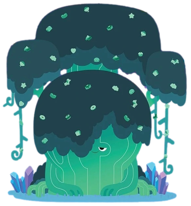 Green Treasure Tree (Calm) Blank Meme Template